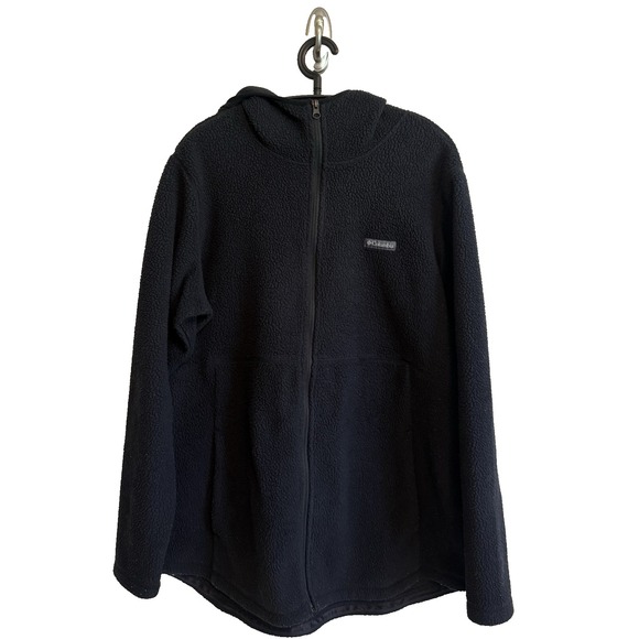 Columbia Other - Columbia Mens Full Zip Hooded Fleece Jacket XXL Outdoors Casual Layers Camping